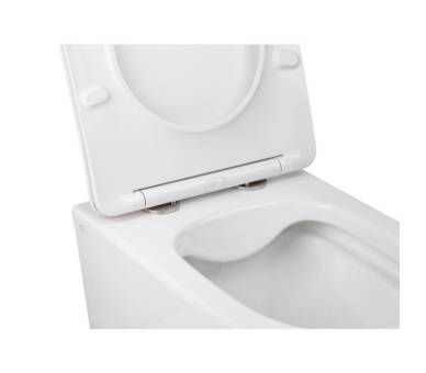 Унитаз Swan подвесной Rimless с сиденьем Soft-close