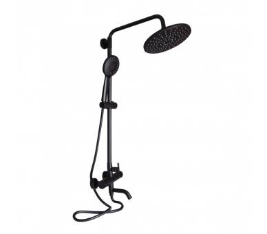 Душевая система Aria 06P-BES, Black (k35) Lidz
