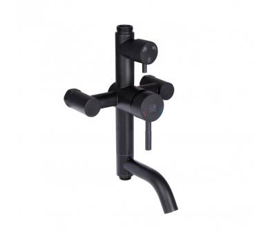 Душевая система Aria 06L-BES, Black (k35) Lidz
