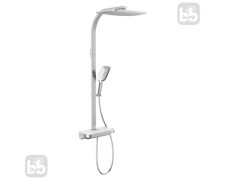 Душевая система CENTRUM SQP 360 ABS+ без смесителя, Imprese