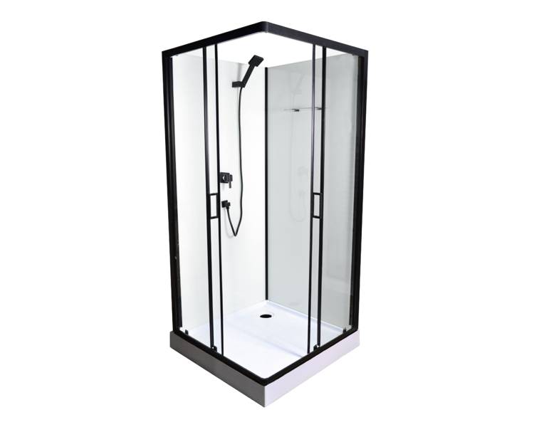 Гидромассажный бокс FLORIS 90x90x207 низкий поддон