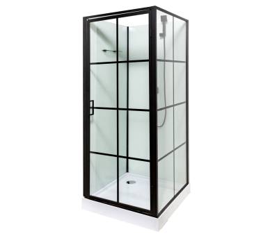 Гідромасажний бокс VIVIA Agata 9900 NEW 90x90x207 низький піддон