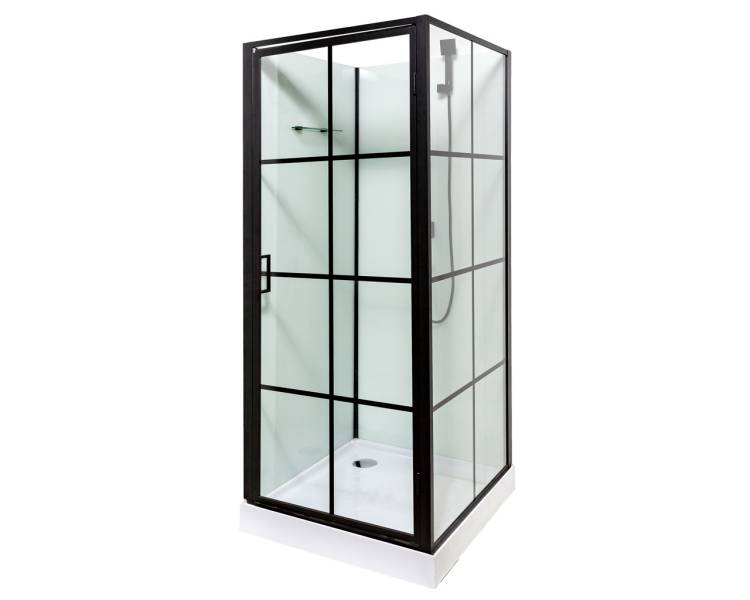Гидромассажный бокс VIVIA Agata 9900 NEW 90x90x207 низкий поддон