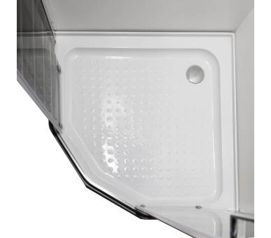 Душова кабіна VIVIA — Ida White P 92/5 W LN 90х90х205 мілкий піддон