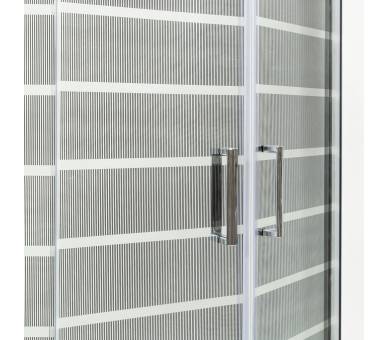 Душова кабіна VIVIA — Ida White P 92/5 W LN 90х90х205 мілкий піддон