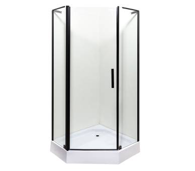 Душова кабіна VIVIA Ethna Black P91 B 90x90x195 мілкий піддон