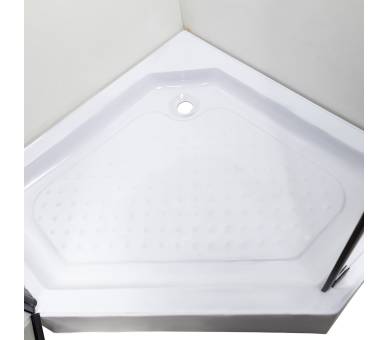 Душова кабіна VIVIA Ethna Black P91 B 90x90x195 мілкий піддон