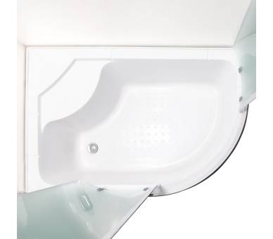 Душова кабіна 120 L JK New 120x80x195 глибокий піддон