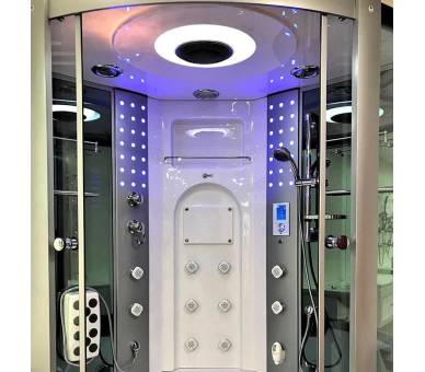 Гидромассажный бокс GOLSTON G-U2212 с парогенератором 1450x1450x2230