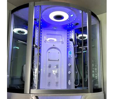 Гидромассажный бокс GOLSTON G-U2212 с парогенератором 1450x1450x2230