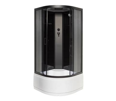 Гідромасажний бокс Nero 95 RC 90×90 см глибокий піддон