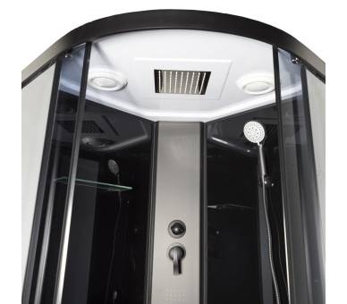 Гідромасажний бокс Nero 95 RC 90×90 см глибокий піддон
