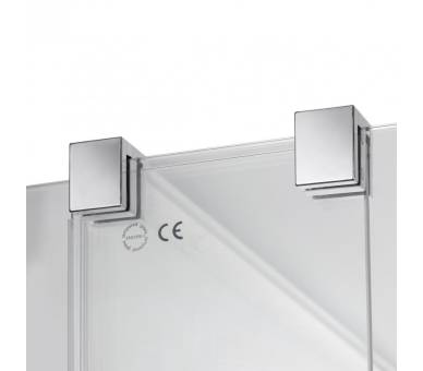 Стіна Walk-In GLIDE 120x190 + Душ.набір прихований з термостатом