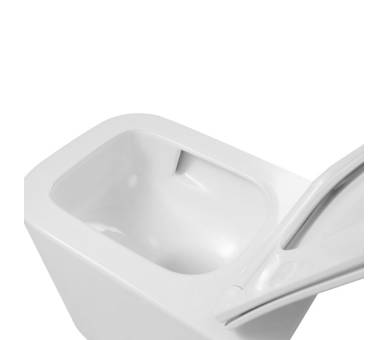 Унитаз Crow подвесной Ultra Quiet с сиденьем Soft-close
