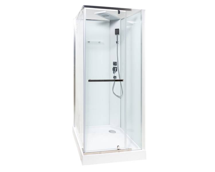 Гідромасажний бокс VIVIA Mida 9200 90x90x220 низький піддон