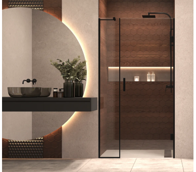 Душові скляні двері KATRIS 140x200см.