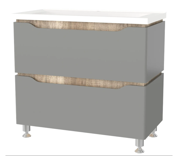 Тумба підлогова Sacramento 90 Сіра