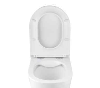 Унітаз підвісний Kroner Armada WHI513636 RIMLESS безобідковий