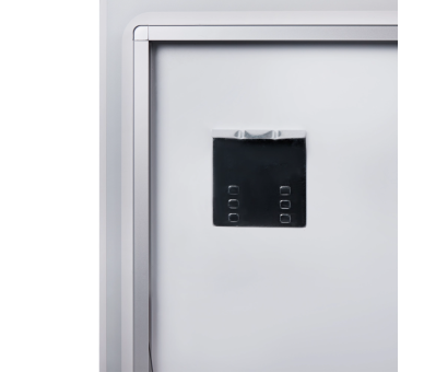 Зеркало Qtap Aquarius с LED, линза 1000х800