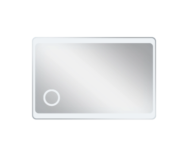 Зеркало Qtap Aquarius с LED, линза 1200х800