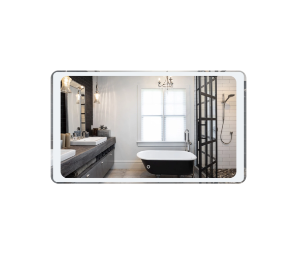 Зеркало Qtap Leo с LED, 1200х700