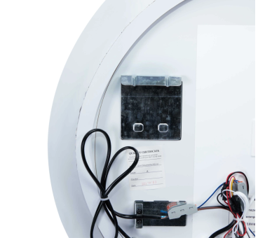 Дзеркало Qtap Scorpio з LED, 590х590
