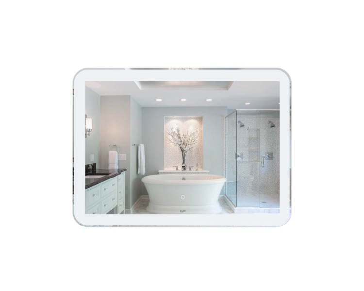 Дзеркало Qtap Swan з LED, 1000х700