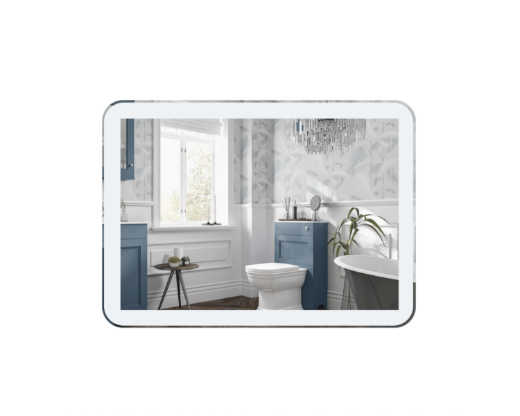 Дзеркало Qtap Swan з LED, 800х600