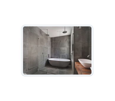 Зеркало Qtap Tern с LED, 800х600