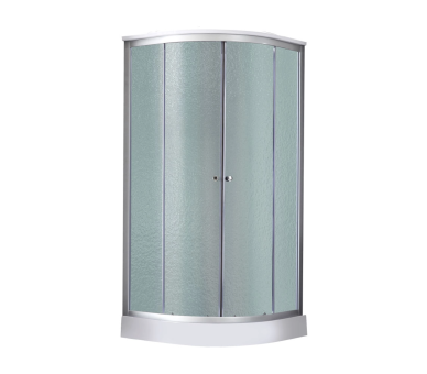 Душовий бокс TANI SB90x90.SAT.LOW.FR, низький, скло Frost 4мм