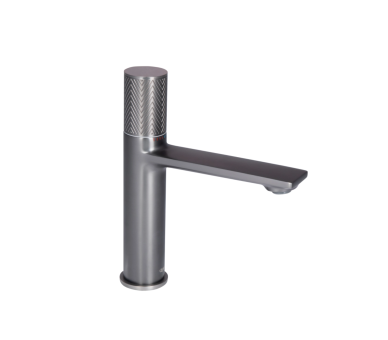 Смеситель для раковины Qtap Brno Gunmetal Black