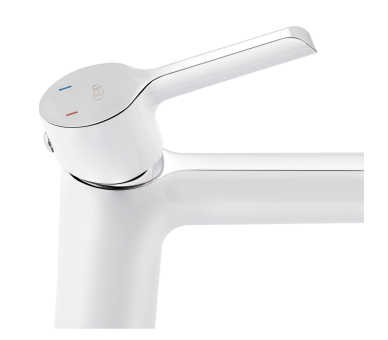 Смеситель для раковины Qtap Grand White