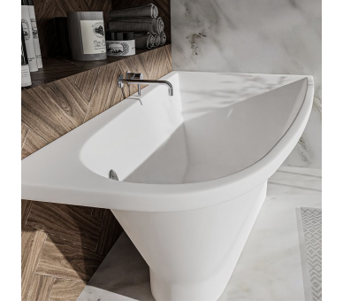 Ванна з литого каменю StudioStone ALBIS L/R