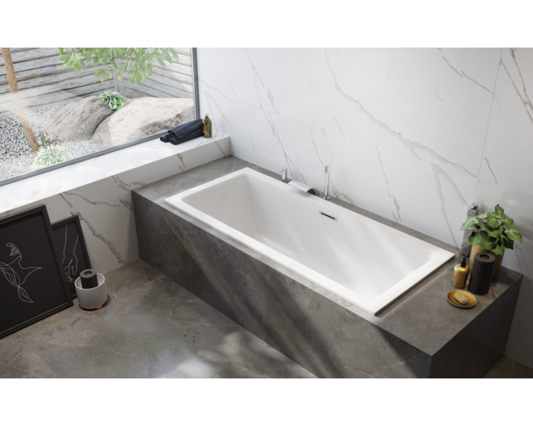Акриловая ванна RADAWAY TIANA 170x75 см.