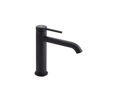 Змішувач для раковини Qtap RobinM Black Matt
