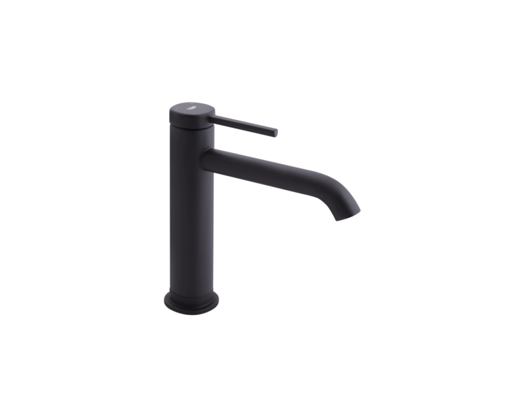 Змішувач для раковини Qtap RobinM Black Matt