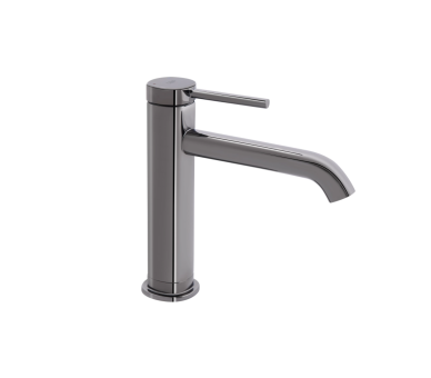 Змішувач для раковини Qtap RobinM Black Chrome