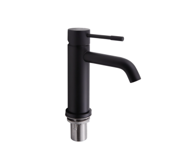 Змішувач для раковини Qtap Scorpio Black Matt