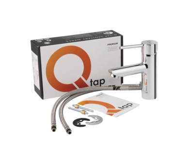 Змішувач для раковини Qtap Spring Chrome