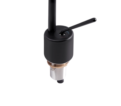 Смеситель для раковины Qtap Virgo Black Matt