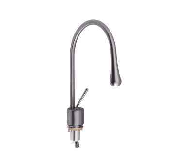 Смеситель для раковины Qtap Virgo Black PVD