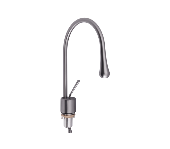Смеситель для раковины Qtap Virgo Black PVD