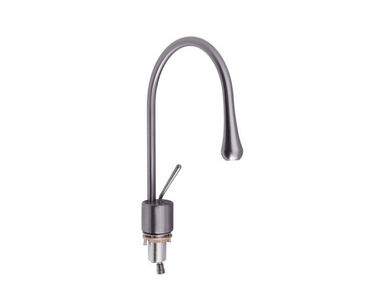 Смеситель для раковины Qtap Virgo Black PVD