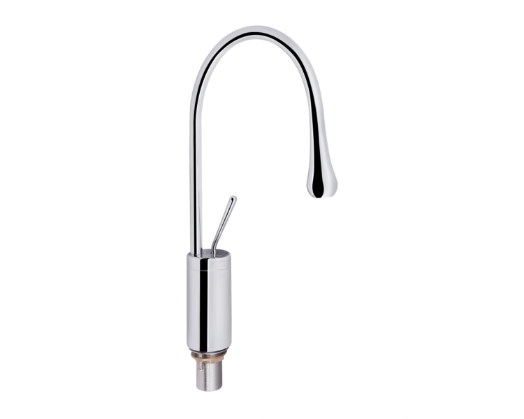 Смеситель для раковины высокий Qtap Virgo Chrome