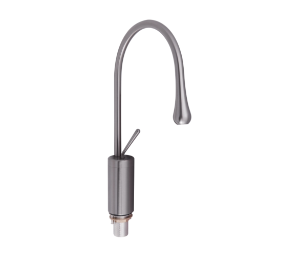Смеситель для раковины высокий Qtap Virgo Black PVD