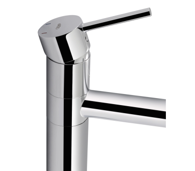 Змішувач для раковини високий Qtap Spring Chrome