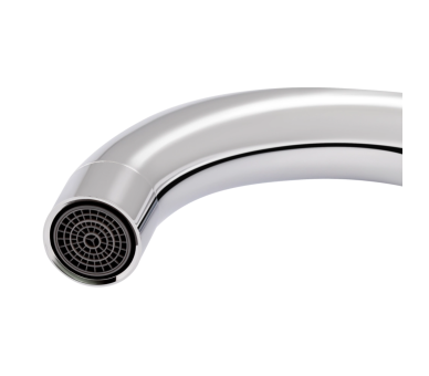 Смеситель для кухни Qtap Grand Chrome/Black