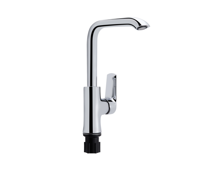 Смеситель для кухни Qtap Zelnava Chrome