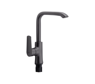 Смеситель для кухни Qtap Zelnava Graphite
