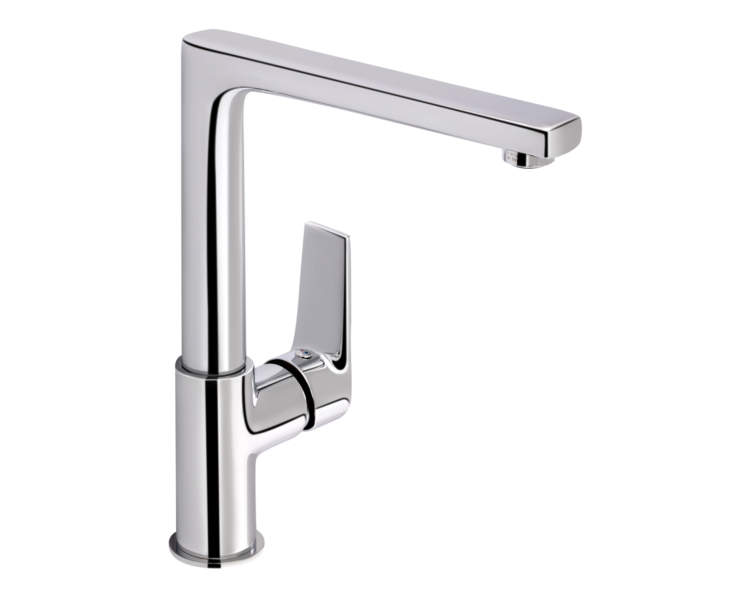 Смеситель для кухни Qtap Stenava Chrome